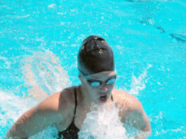 Louden wins NCS swim event