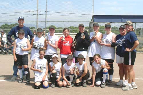 West County U-12 softball takes second in tourney