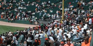 Bleacher bums: the view from the cheap seats