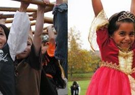 Hanging out on Halloween