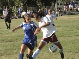 Lady Tiger booters run past Lions, 6-1
