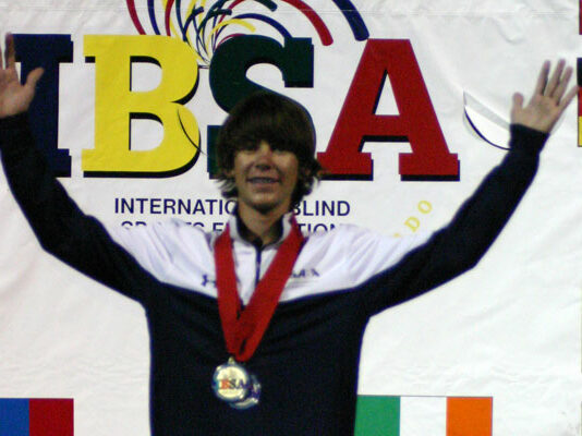 Branden Walton strikes gold at IBSA World Track Championships