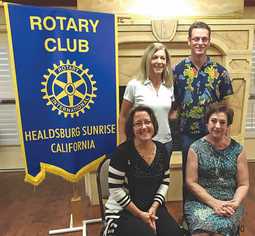 Healdsburg Sunrise Rotary honors four “super” teachers