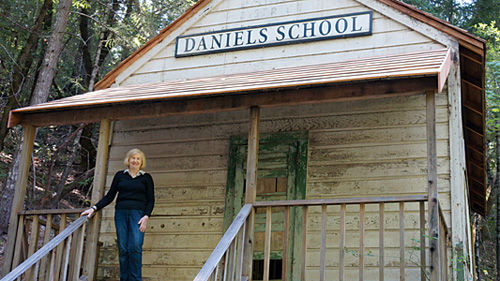 Daniels School restoration proceeding in rural Healdsburg
