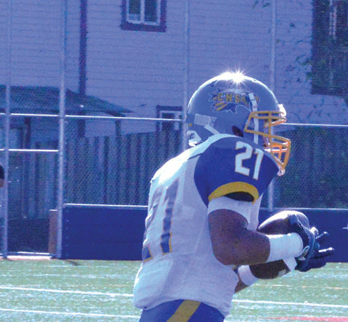 Eagles roll over St. Vincent, 54-12, in home opener