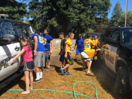 Cloverdale Chargers hold benefit car wash