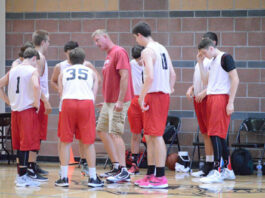 El Molino boys working hard under new hoops coach