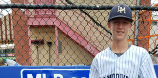 Local baseballer throws talent into the game