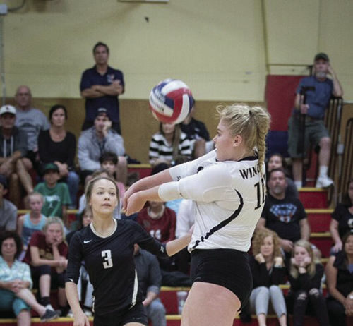 WHS volleyballers in driver’s seat for first league title