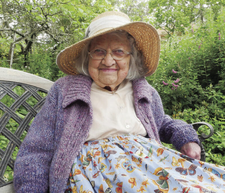 Louise Hallberg, The Butterfly Lady – In Memoriam