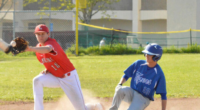 Tiger hardballers turn back El Mo, 7-1