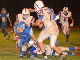 Eagle footballers working hard in off-season program