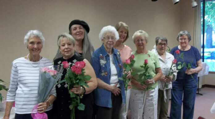 Hospital volunteer officers installed