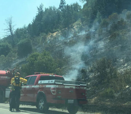 Blazes fills north county with smoke