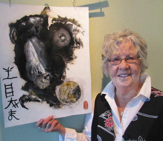 Exhibit of abstract painting by Marian Murphy til Dec. 1