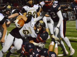 Footballers fall to Campolindo in NCS semis, 45-14