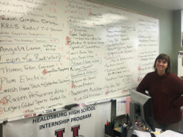 Healdsburg High School internships lets students learn about careers