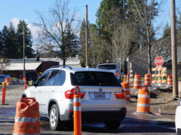 Changes slow traffic at roundabout
