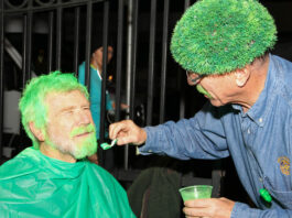Healdsburg going green on March 17
