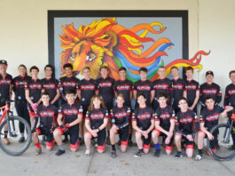 Lions blazing trails on mountain bike circuit