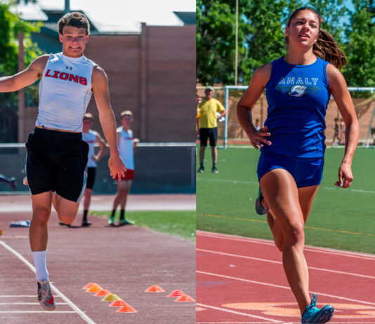 Running Lions, Tigers compete at NCS REQ track meet