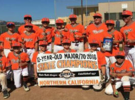 Windsor 12U all-stars bring home first-ever Cal Ripken Nor Cal State Championship