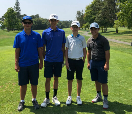 End of season matches for golfing juniors