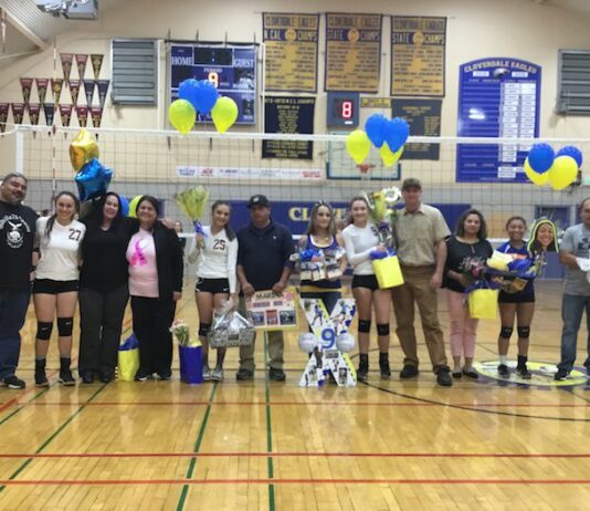 CHS volleyballers wrap up competitive season