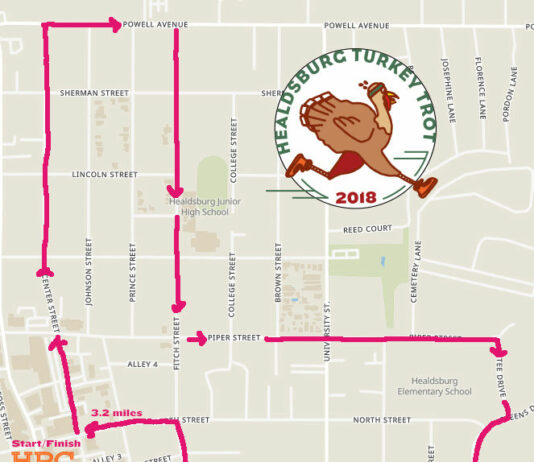 Healdsburg Turkey Trot slated for Nov. 22