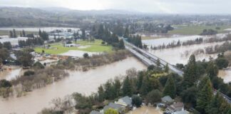 Photos: Flood views from a drone