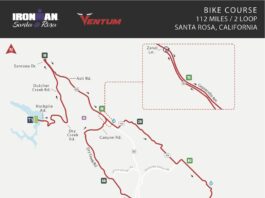 Triathlon routes through Windsor, North County