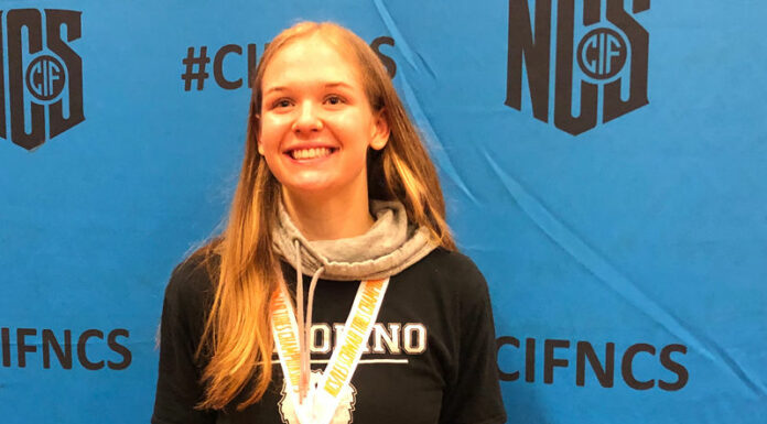 El Molino wrestler Hannah Ricioli climbing ladder in national rankings