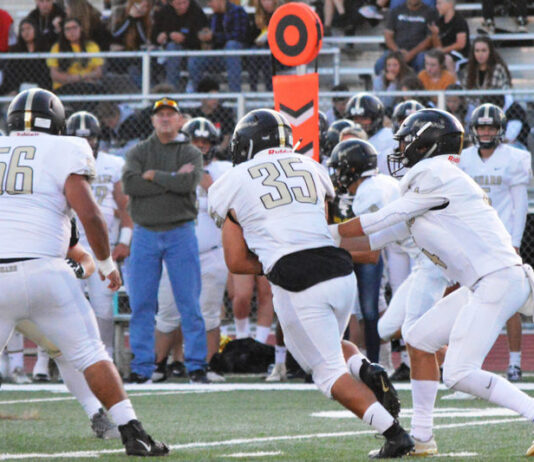 Ground and pound sparks 27-0 grid rout over Montgomery