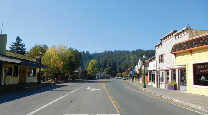 Staying behind in Guerneville