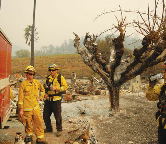 SLIDESHOW: The Kincade Fire burns its way through wine country