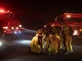 Photographer captures firefighters at work