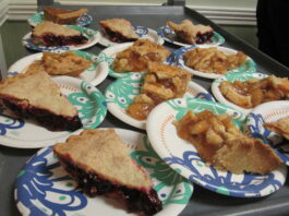 Early Thanksgiving feast