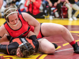 Lions, Tigers score wins on high school wrestling mat