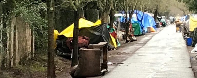 Homelessness is defining new year of 2020