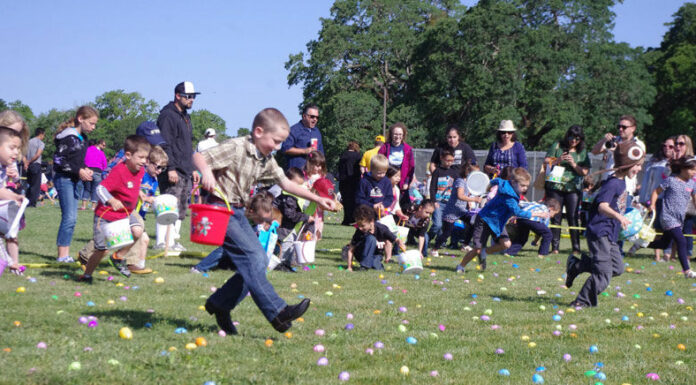 Social distancing egg hunts