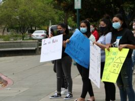 Plaza protest, May 31