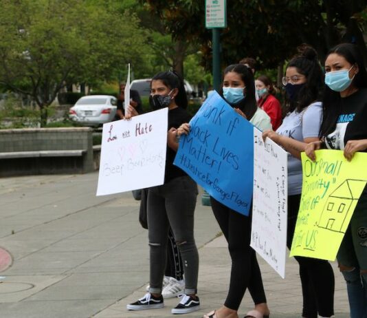 Plaza protest, May 31