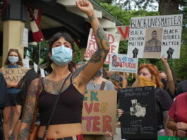 Plaza rally highlights the need for change