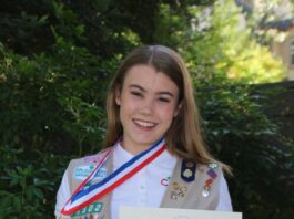 Girl Scouts earn Presidential Volunteer Service Awards