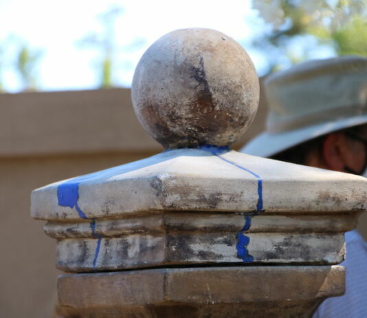 Memorial fountain rededicated in interfaith ceremony