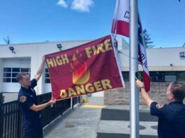 Red Flag Warning in effect through the weekend