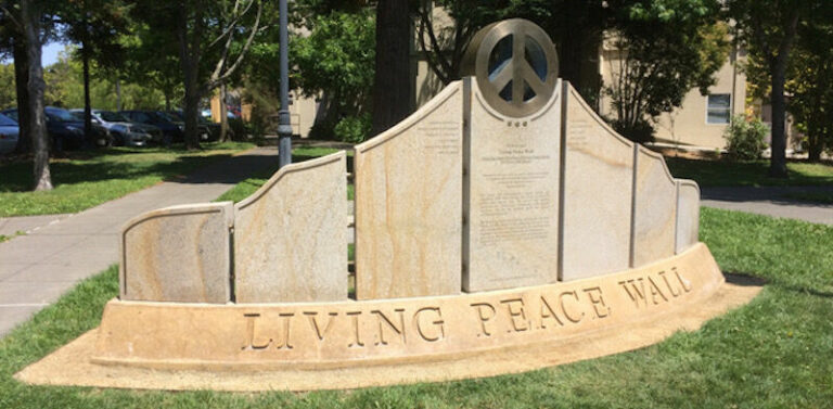 Living Peace Wall ceremony canceled for the year