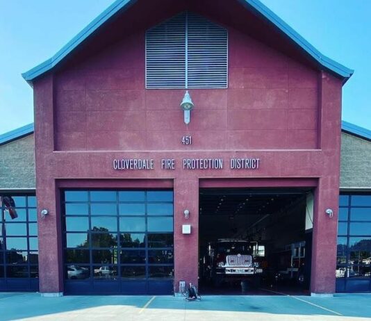 Cloverdale Fire Logs: Aug. 24-30