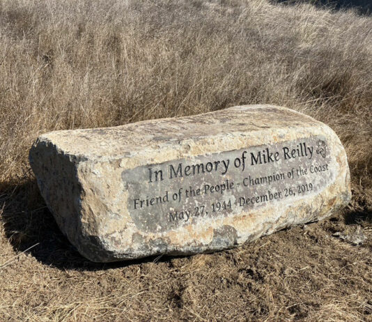A marker for coastal champion