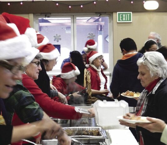 Sebastopol’s Rotarians, Arts Center and VFW Post handing out holiday meal boxes on Christmas Eve